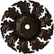 Ekena Millwork Needham Ceiling Medallion (Fits Canopies up to 4 1/4"), Hand-Painted Bronze, 14 5/8"OD x 2 1/4"P CM14NEBZS - alternate 1